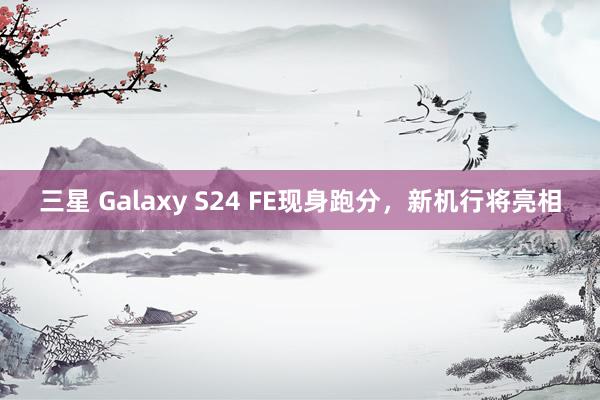 三星 Galaxy S24 FE现身跑分，新机行将亮相